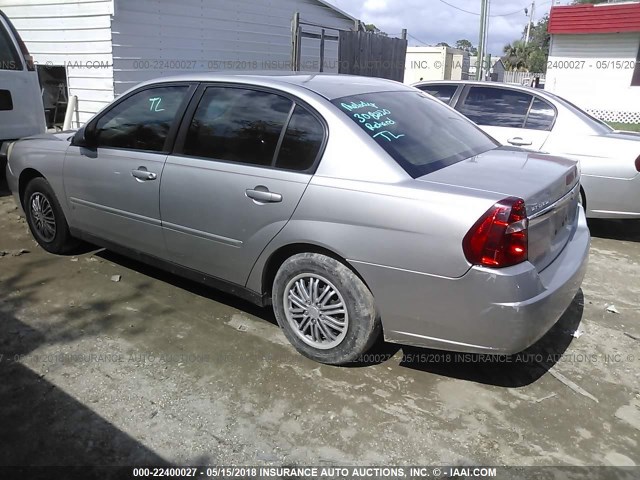 1G1ZS58F67F253525 - 2007 CHEVROLET MALIBU LS 银色 照片 3