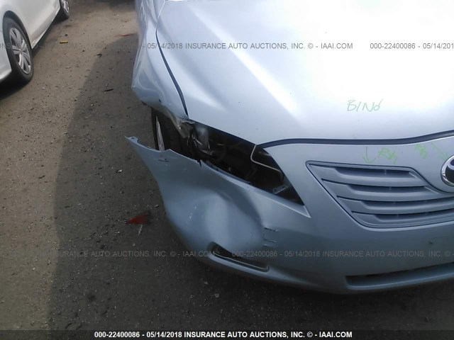 4T1BE46K29U826134 - 2009 TOYOTA CAMRY SE/LE/XLE 蓝色 照片 6