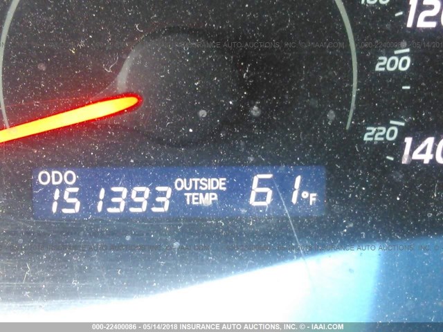 4T1BE46K29U826134 - 2009 TOYOTA CAMRY SE/LE/XLE 蓝色 照片 7