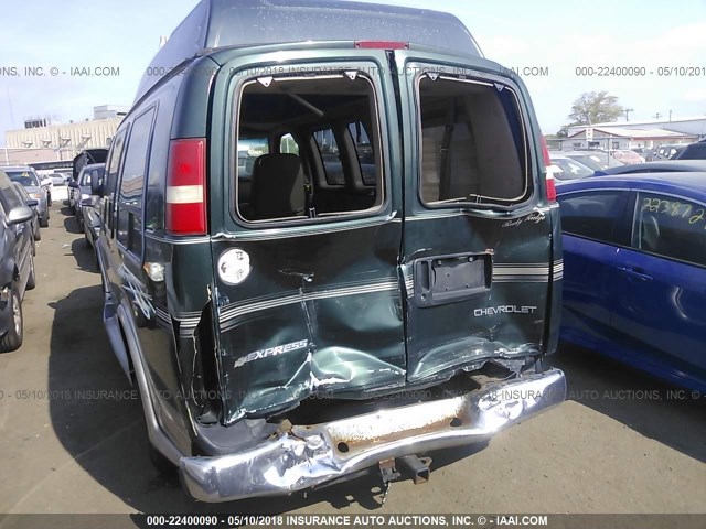 1GBFG15T331125513 - 2003 CHEVROLET EXPRESS G1500  GREEN photo 6