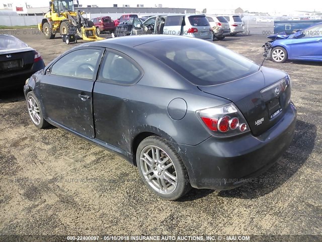 JTKDE167480237026 - 2008 TOYOTA SCION TC 灰色 照片 3