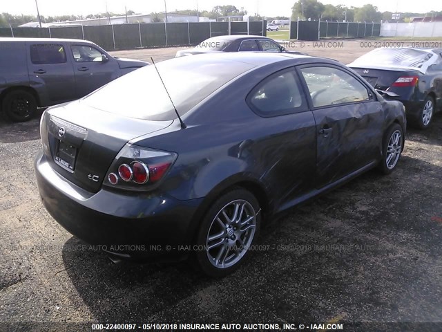 JTKDE167480237026 - 2008 TOYOTA SCION TC 灰色 照片 4