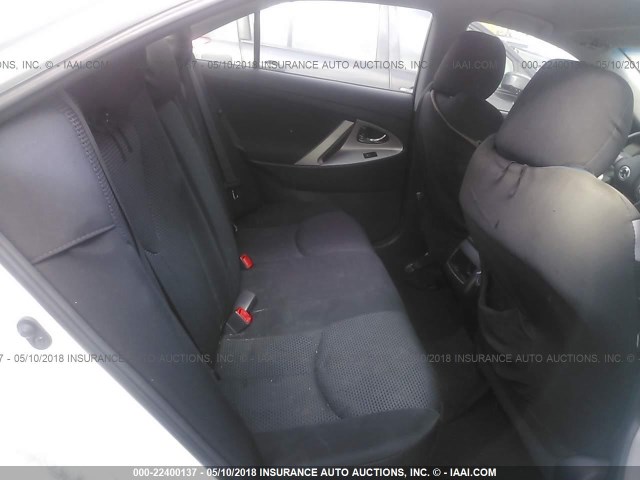 4T1BF3EK6AU535505 - 2010 TOYOTA CAMRY SE/LE/XLE 白色 照片 8