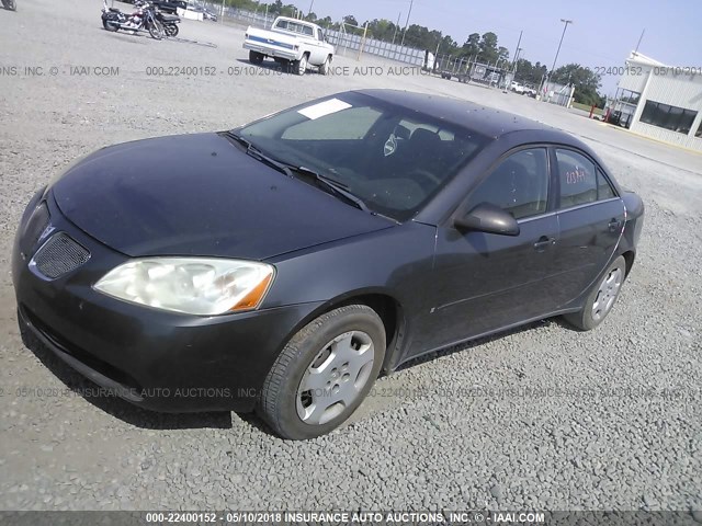 1G2ZF55B564216459 - 2006 PONTIAC G6 SE GRAY photo 2