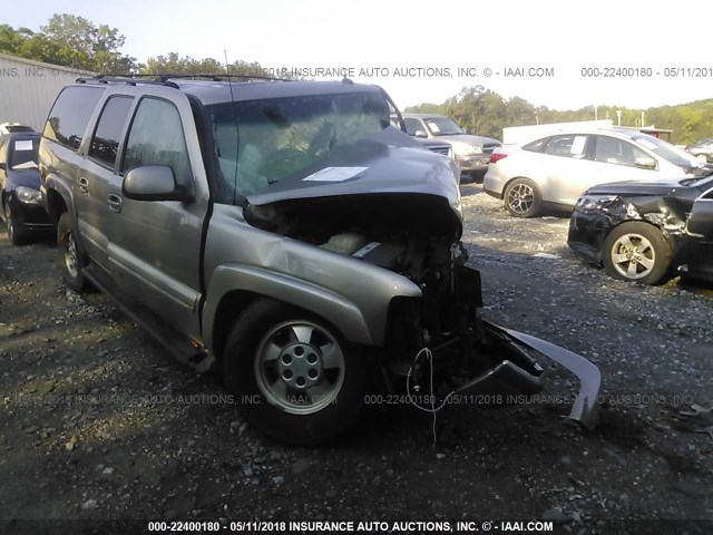 3GNEC16Z42G306276 - 2002 CHEVROLET SUBURBAN C1500 GOLD photo 1