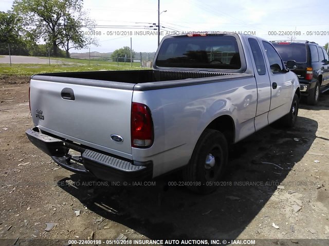 1FTRX17233NB11441 - 2003 FORD F150 SILVER photo 4