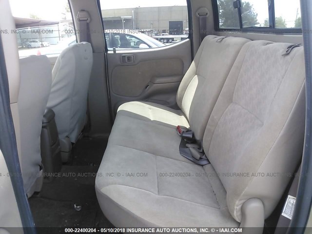 5TEGN92N74Z325991 - 2004 TOYOTA TACOMA DOUBLE CAB PRERUNNER GOLD photo 8