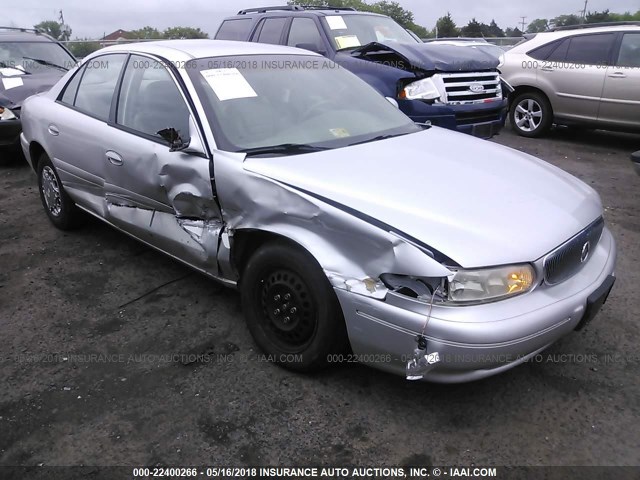 2G4WY55JX11298639 - 2001 BUICK CENTURY LIMITED SILVER photo 1