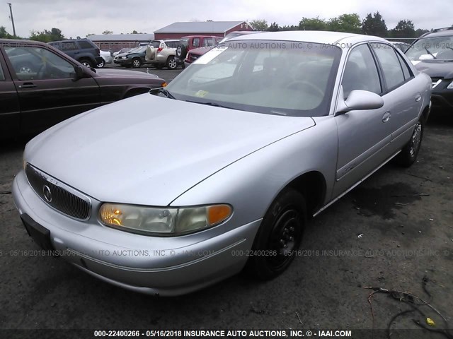 2G4WY55JX11298639 - 2001 BUICK CENTURY LIMITED SILVER photo 2