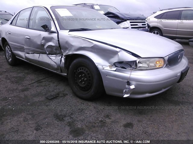 2G4WY55JX11298639 - 2001 BUICK CENTURY LIMITED SILVER photo 6