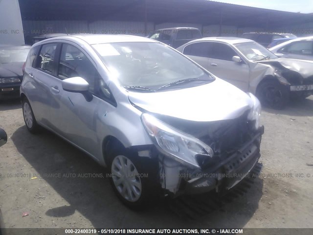 3N1CE2CP0GL361845 - 2016 NISSAN VERSA NOTE S/S PLUS/SV/SL/SR SILVER photo 1