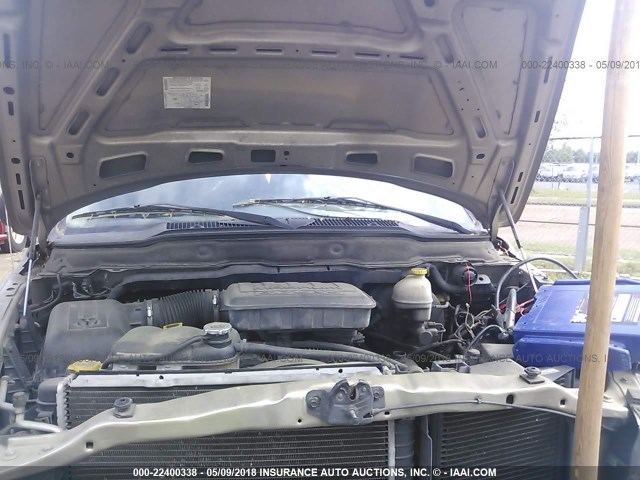 1D7HA16K23J515598 - 2003 DODGE RAM 1500 ST GOLD photo 10