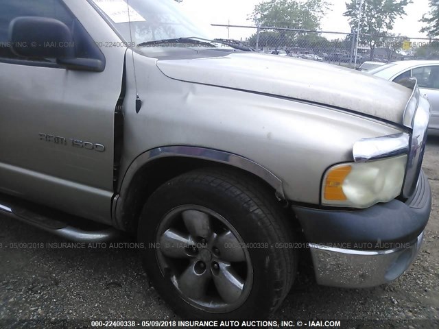 1D7HA16K23J515598 - 2003 DODGE RAM 1500 ST GOLD photo 6
