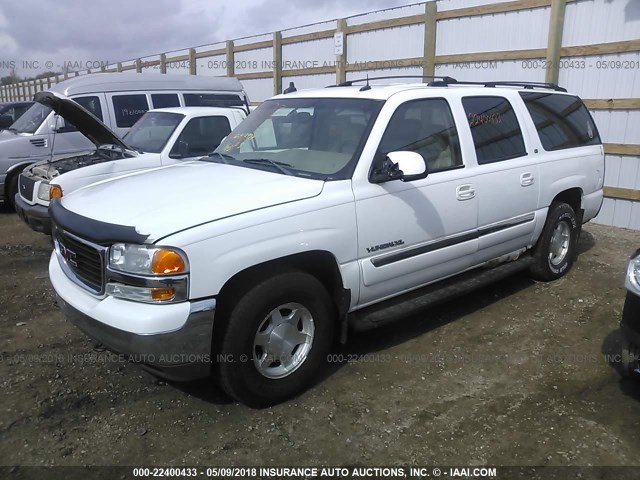 3GKFK16Z33G103952 - 2003 GMC YUKON XL K1500 WHITE photo 2