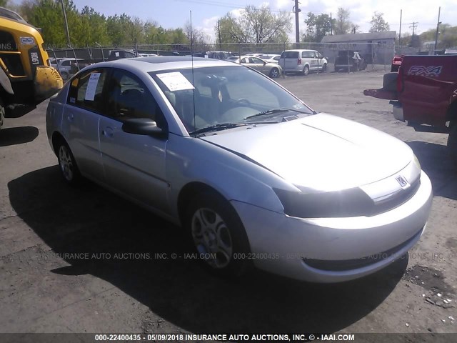 1G8AZ52FX4Z100529 - 2004 SATURN ION LEVEL 2 SILVER photo 1