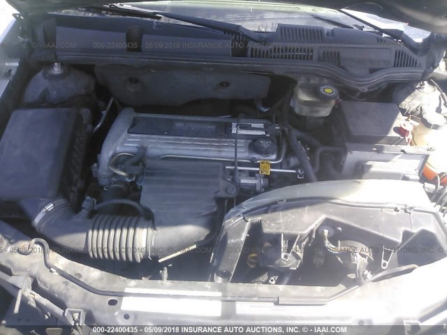 1G8AZ52FX4Z100529 - 2004 SATURN ION LEVEL 2 SILVER photo 10