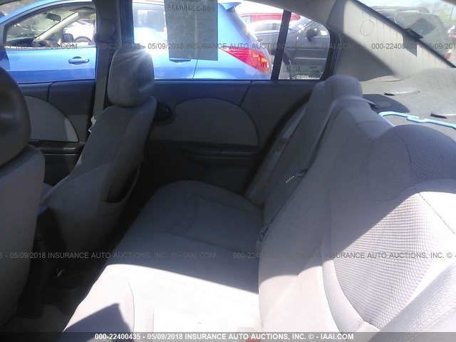 1G8AZ52FX4Z100529 - 2004 SATURN ION LEVEL 2 SILVER photo 8