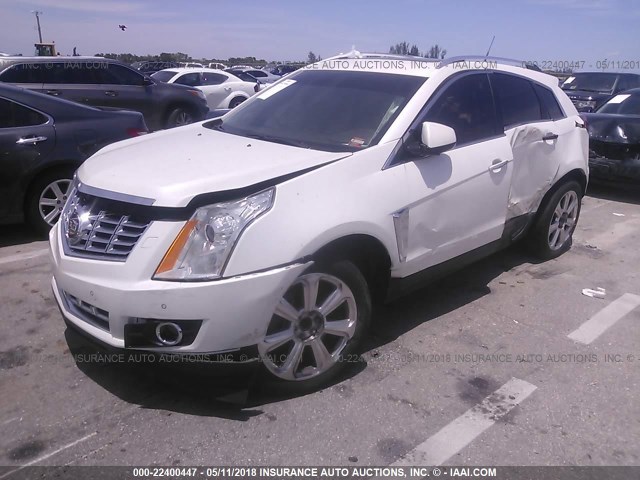 3GYFNHE30DS512458 - 2013 CADILLAC SRX PERFORMANCE COLLECTION Ақ фото 2
