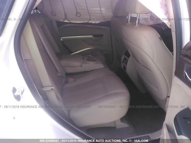 3GYFNHE30DS512458 - 2013 CADILLAC SRX PERFORMANCE COLLECTION Ақ фото 8