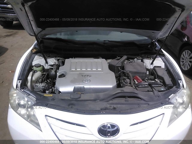 4T1BK46KX7U554731 - 2007 TOYOTA CAMRY NEW GENERAT LE/XLE/SE WHITE photo 10