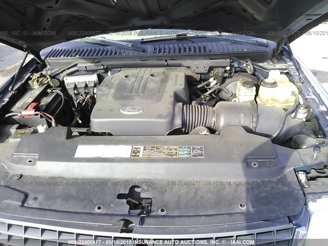 1FMRU15W13LB96821 - 2003 FORD EXPEDITION XLT ნაცრისფერი ფოტო 10