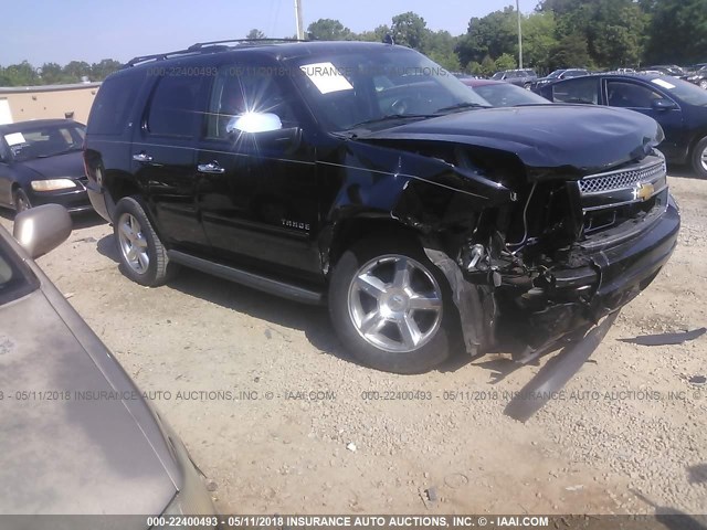 1GNSKBE06DR367579 - 2013 CHEVROLET TAHOE K1500 LT BLACK photo 1