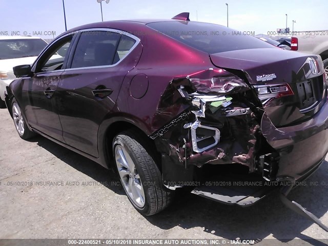 19UDE2F35GA022212 - 2016 ACURA ILX WATCH PLUS MAROON photo 6