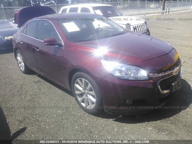 1G11F5SL3FF285850 - 2015 CHEVROLET MALIBU LTZ 红色 照片 1