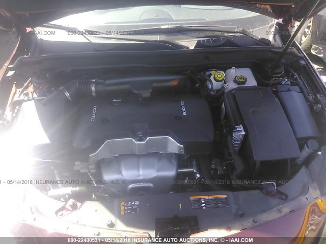 1G11F5SL3FF285850 - 2015 CHEVROLET MALIBU LTZ 红色 照片 10