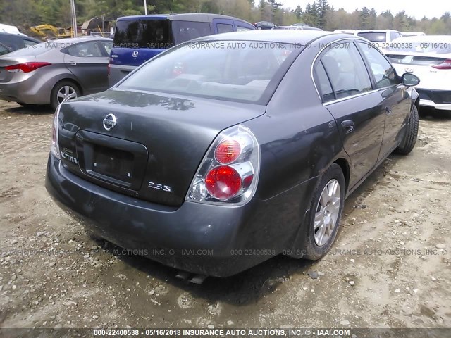 1N4AL11D75N927886 - 2005 NISSAN ALTIMA S/SL GRAY photo 4