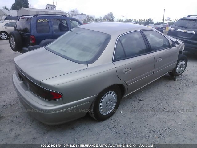 2G4WY55J411137333 - 2001 BUICK CENTURY LIMITED TAN photo 4