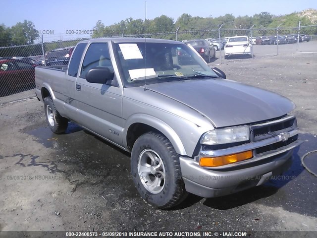 1GCCS19X1W8237930 - 1998 CHEVROLET S TRUCK S10 SILVER photo 1