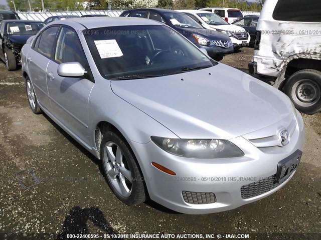 1YVHP84C085M07486 - 2008 MAZDA 6 I SILVER photo 1