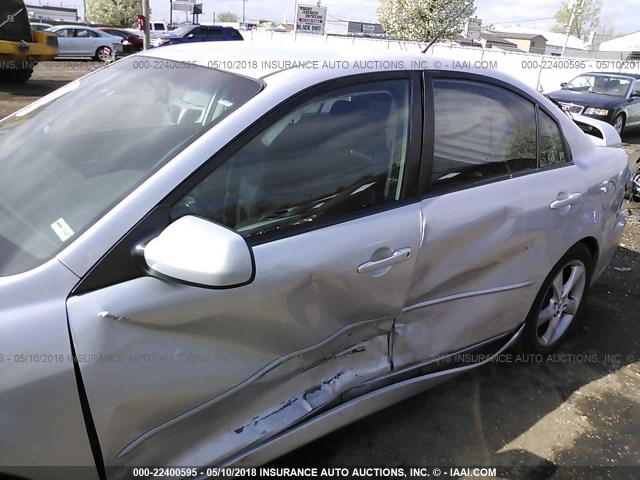 1YVHP84C085M07486 - 2008 MAZDA 6 I SILVER photo 6