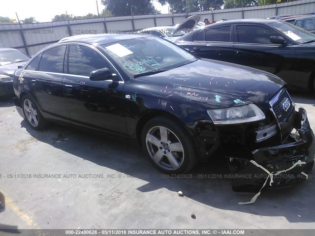 WAUDH74F28N040349 - 2008 AUDI A6 3.2 QUATTRO BLACK photo 1