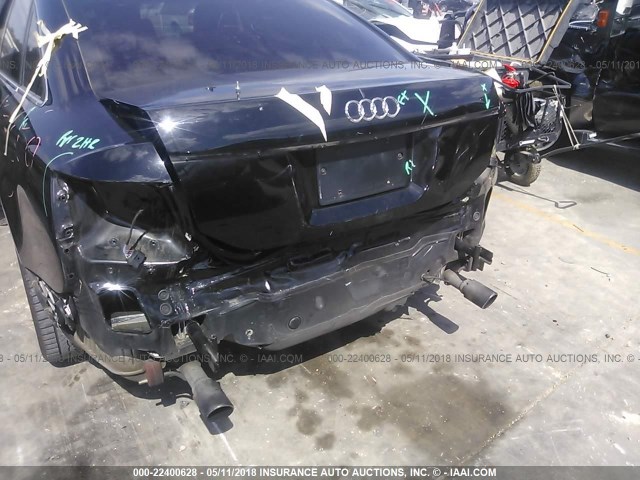WAUDH74F28N040349 - 2008 AUDI A6 3.2 QUATTRO შავი ფოტო 6