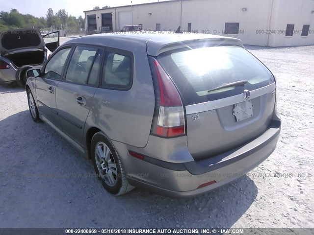 YS3FD59Y961110920 - 2006 SAAB 9-3 GRAY photo 3