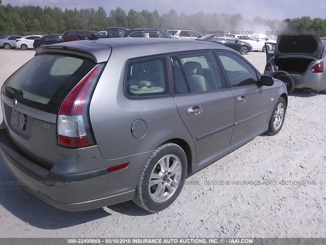 YS3FD59Y961110920 - 2006 SAAB 9-3 GRAY photo 4