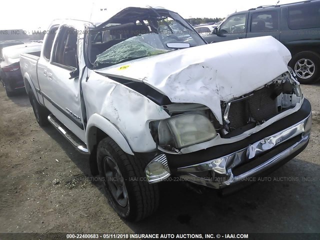 5TBRN3418YS112026 - 2000 TOYOTA TUNDRA ACCESS CAB SR5 WHITE photo 1