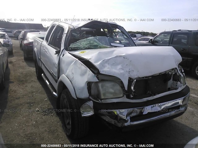 5TBRN3418YS112026 - 2000 TOYOTA TUNDRA ACCESS CAB SR5 WHITE photo 6