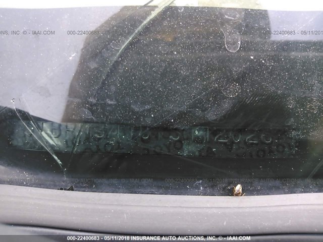 5TBRN3418YS112026 - 2000 TOYOTA TUNDRA ACCESS CAB SR5 WHITE photo 9