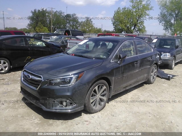 4S3BNEN6XJ3013083 - 2018 SUBARU LEGACY 3.6R LIMITED GRAY photo 2