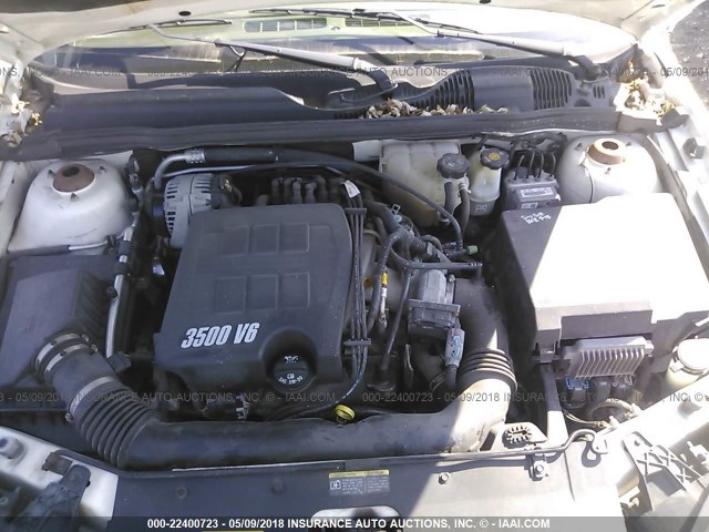 1G1ZS53846F137120 - 2006 CHEVROLET MALIBU LS 白色 照片 10