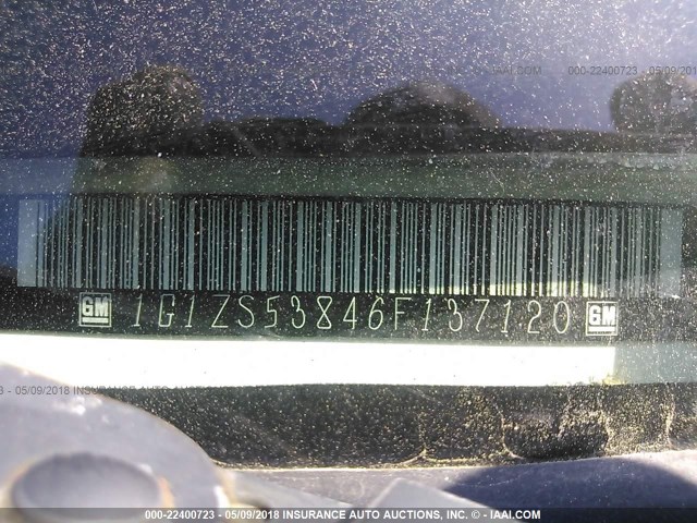 1G1ZS53846F137120 - 2006 CHEVROLET MALIBU LS 白色 照片 9