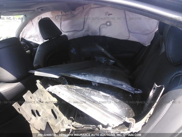 1HGCR3F8XDA039889 - 2013 HONDA ACCORD EXL BLACK photo 8