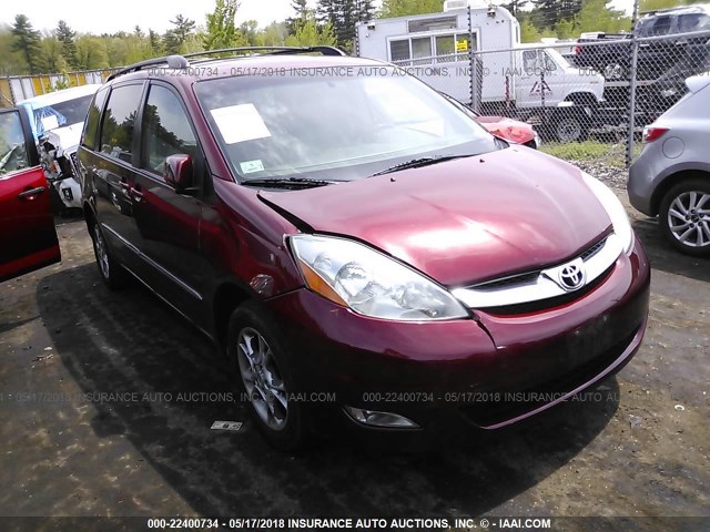 5TDBA22C86S061191 - 2006 TOYOTA SIENNA XLE/XLE LIMITED RED photo 1