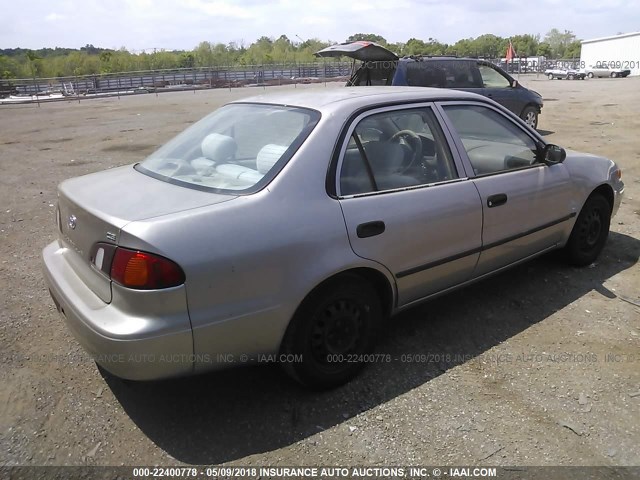 2T1BR12E1YC295527 - 2000 TOYOTA COROLLA VE/CE/LE 锡色 照片 4