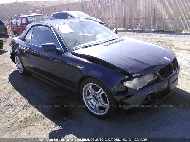 WBABW53415PL49800 - 2005 BMW 330 CI BLUE photo 1