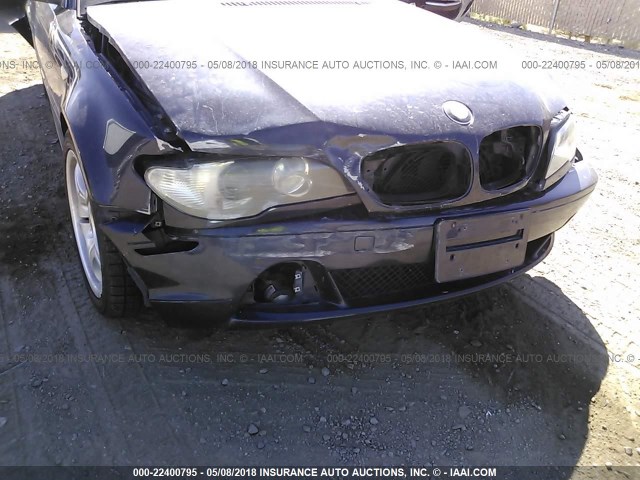 WBABW53415PL49800 - 2005 BMW 330 CI BLUE photo 6