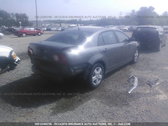 1G1ZG57B184198799 - 2008 CHEVROLET MALIBU LS 灰色 照片 4